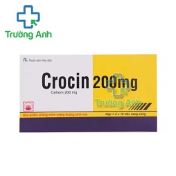 Crocin 200mg Pymepharco - Thuốc điều trị nhiễm khuẩn